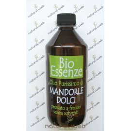 Bio Essenze Olio di Mandorle Dolci 500 ML. - Protegge e Idrata La Pelle